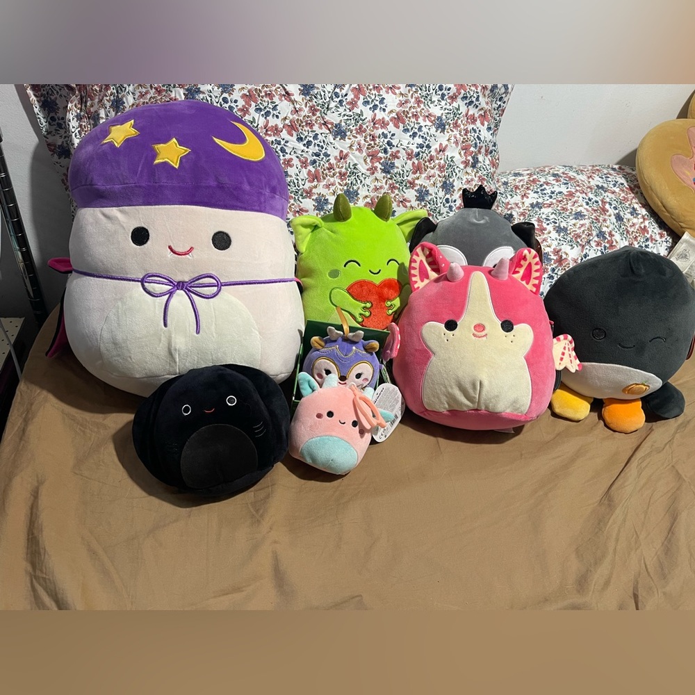 Squishmallows Plush Toy Collection - Multicolor